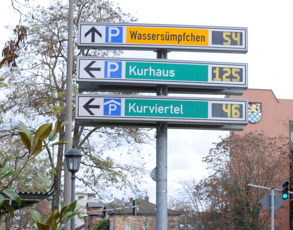 Parkleitsystem in Bad Kreuznach